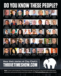 Business Podcasts Thrivetime Show Poster Radio Show guests