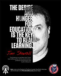 Business Podcasts Thrivetime Show Poster Jim Stovall Quote