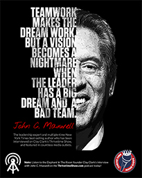Business Podcasts Thrivetime Show Poster John Maxwell Quote